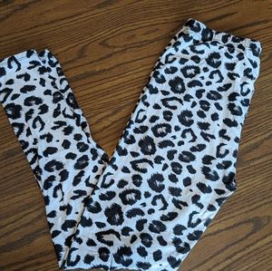 Plus Size Leopard Print Leggings